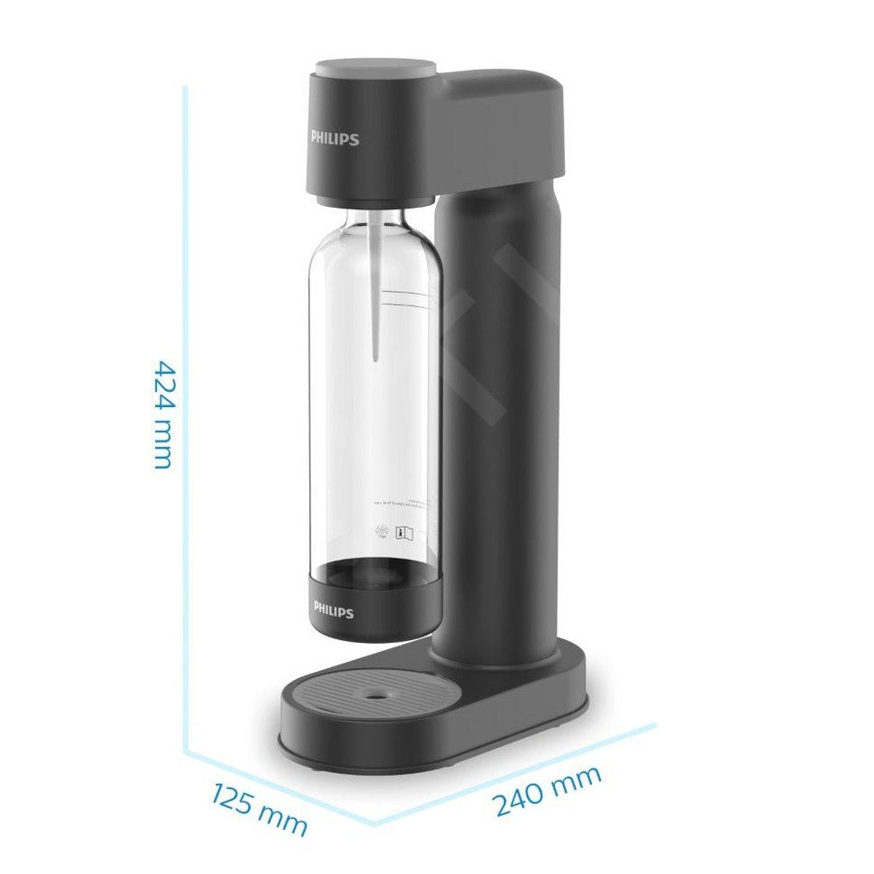 Máquina De Soda Philips Add4901 + Botella 1 Lt + Co2