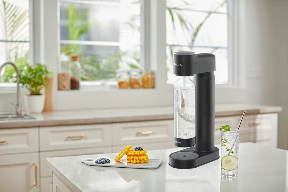 Máquina De Soda Philips Add4901 + Botella 1 Lt + Co2