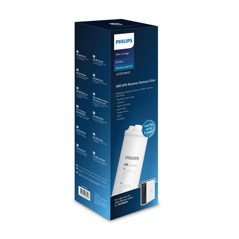 Repuesto Membrana Philips AUT870R600 Para Osmosis Inversa