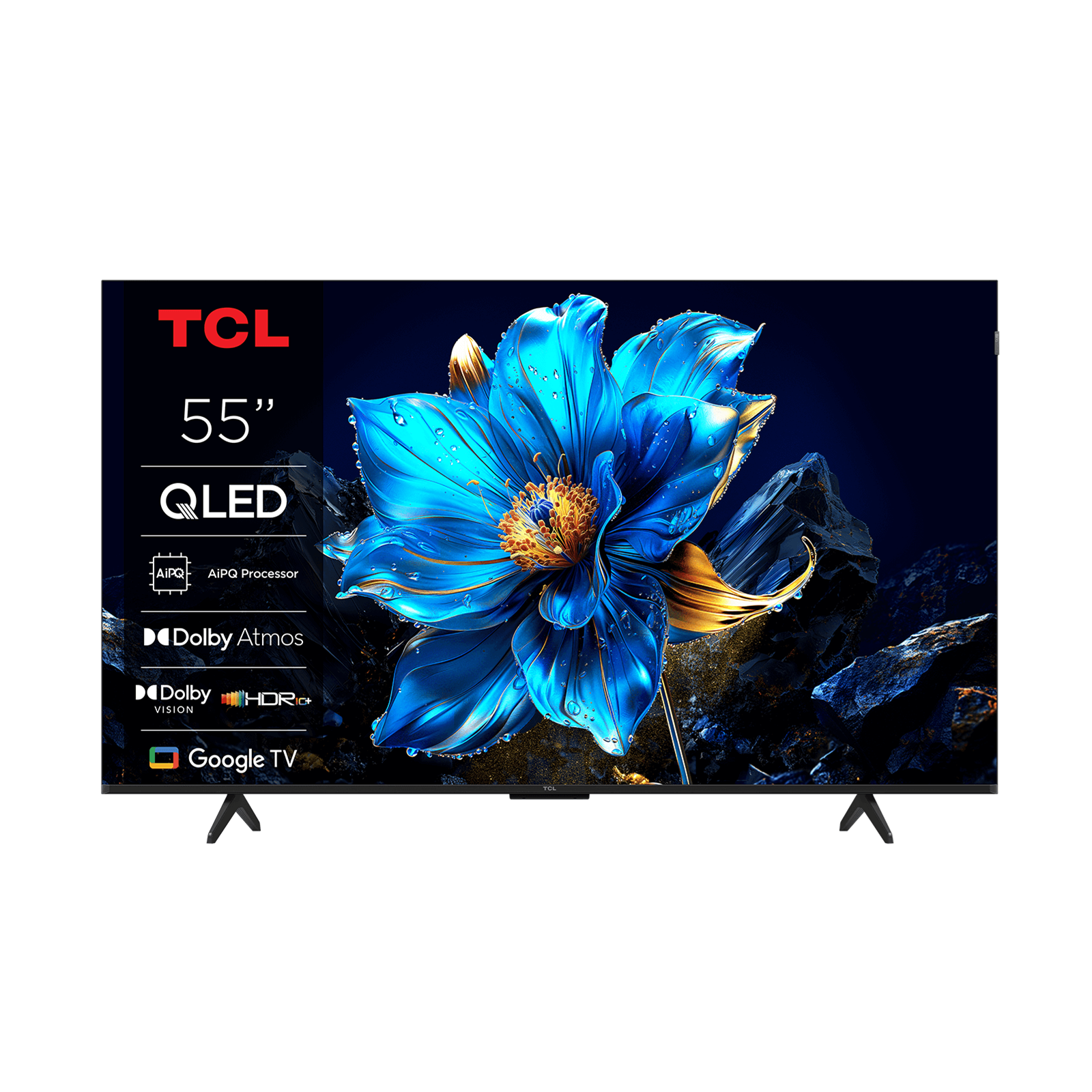Smart Tv 55 Tcl 55p7k Qled 4k Uhd Hdr Google Tv Dolby