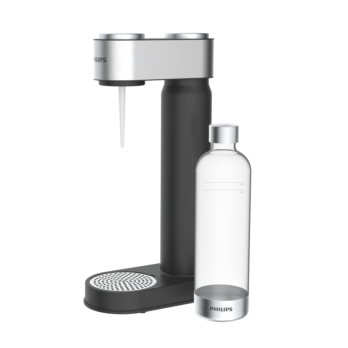 Máquina De Soda Philips Add4902bk + Botella 1 Lt + Co2