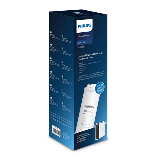 Repuesto 3 En 1 Philips AUT812 Para Osmosis Inversa