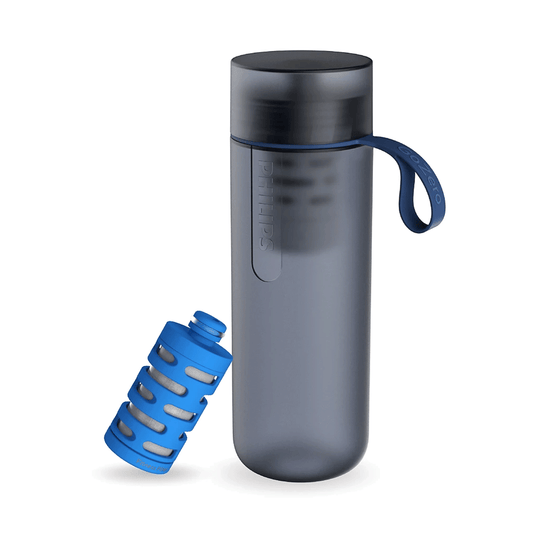 Botella Para Filtrar Agua Philips AWP2712BLR Caramañola 590ml
