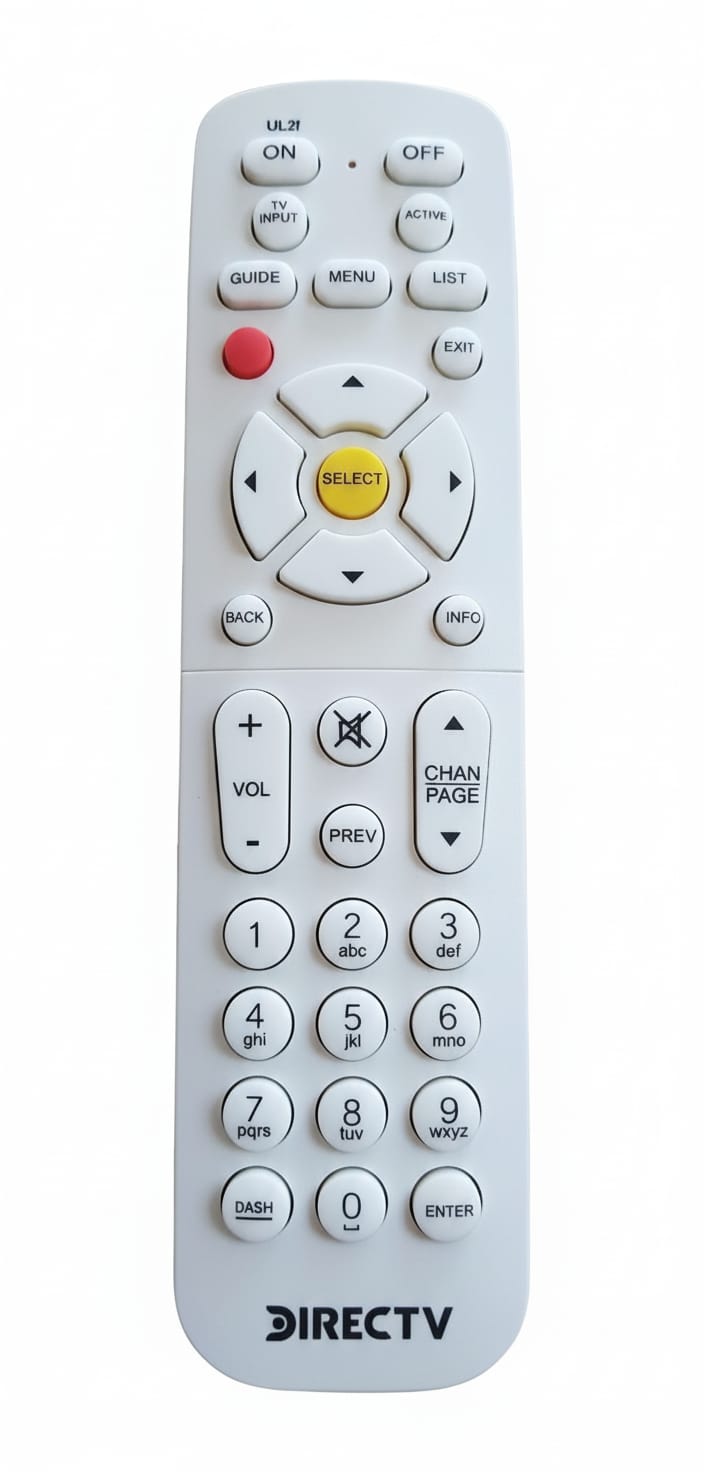 Control Remoto Dtv Ul2f Pack 1 Unidad Blanco