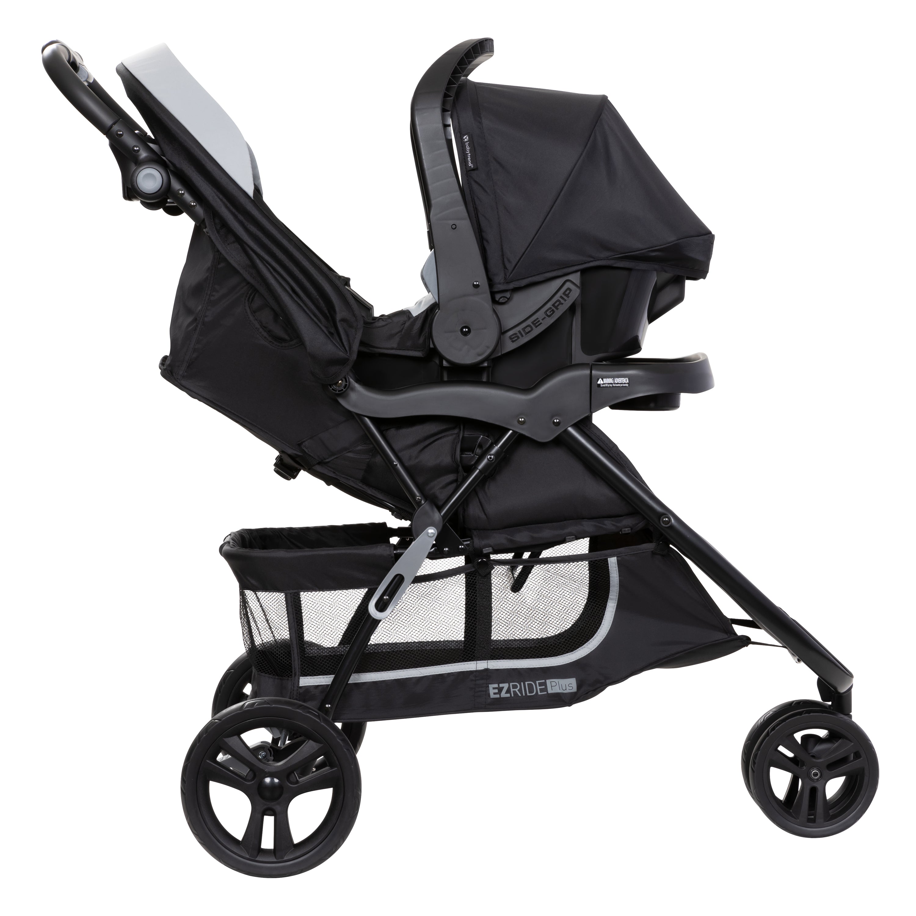 Sistema de viaje para cochecito EZ Ride PLUS – Negro carbón