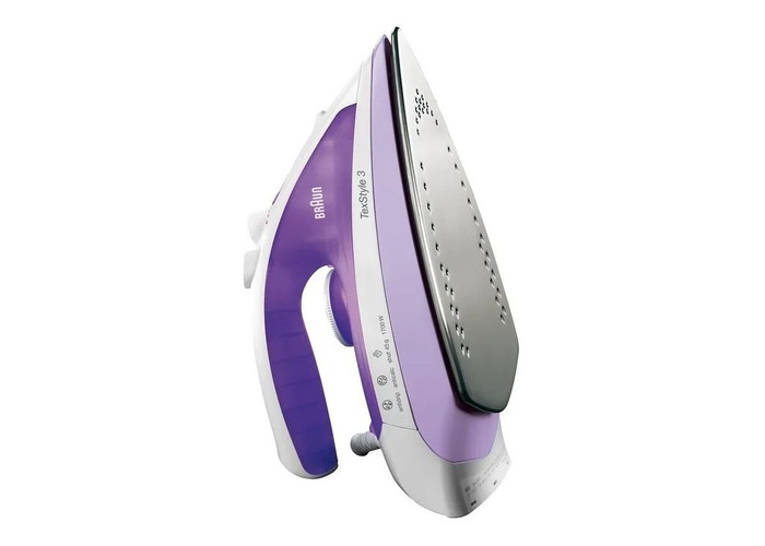Plancha Braun A Vapor Modelo Ts320 Color Violeta