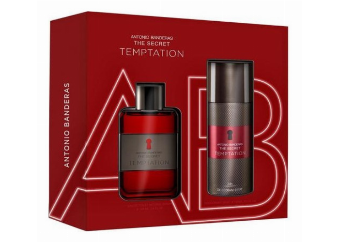 Antonio Banderas The Secret Temptation 100ml + Desodorante